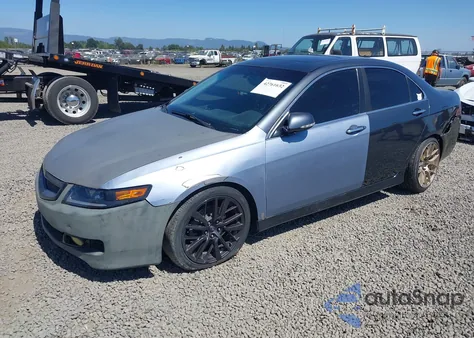 2006 Acura Tsx z USA, uszkodzony, nr VIN JH4CL95986C016145